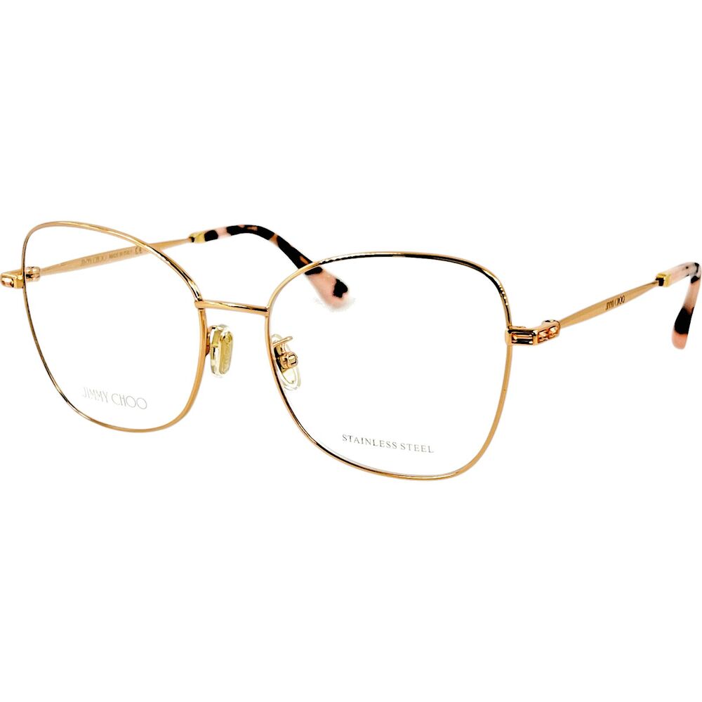 Jimmy Choo JC286G Womens Eyeglass Frame DDB Gold Copper